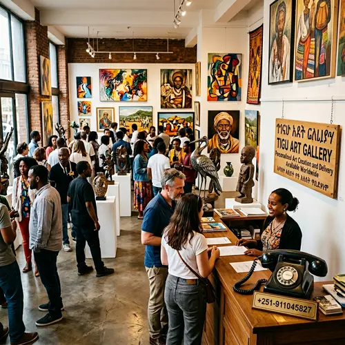 Tigu Art Gallery | Diverse Paintings & Sculptures Collection