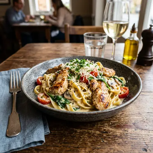 Chicken Pasta Dish - Delightful Recipe