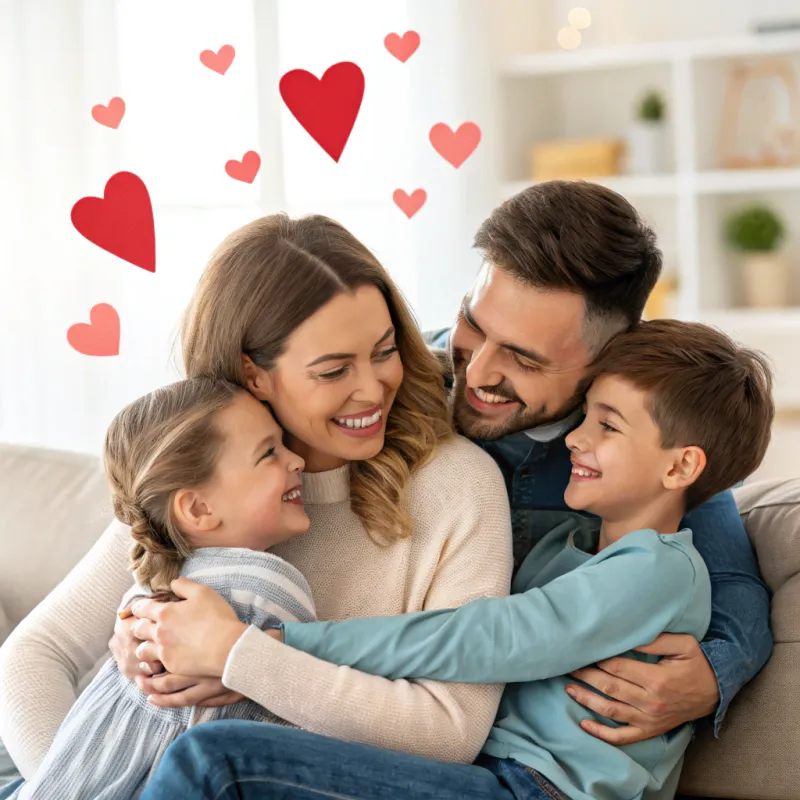 Family Love: Celebrating Mom, Dad, and Kids