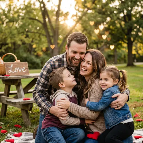 Family Love: Celebrating Mom, Dad, and Kids