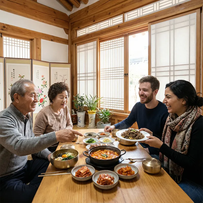 Experience Korean Hospitality in a Traditional Meal