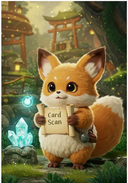 Ghibli Style Fantasy Animal - Card Scan