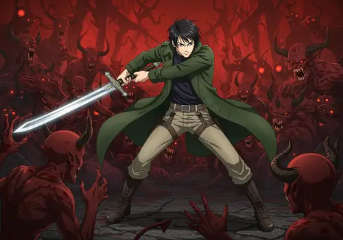 Heroic Battle Against Hellish Demons