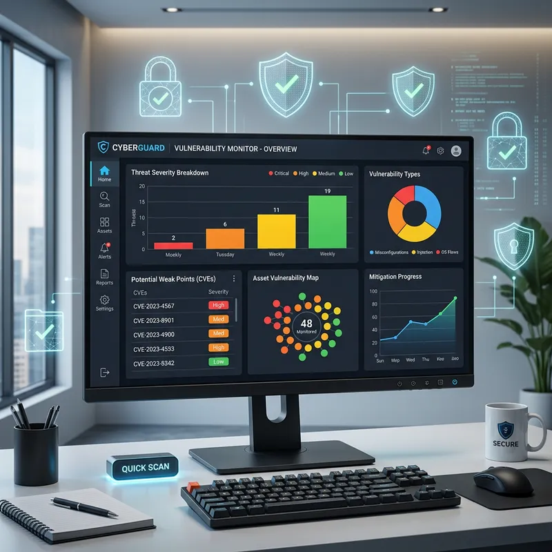 Free & Easy Security Vulnerabilities Monitor