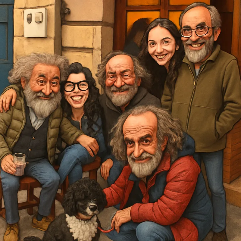 Fun Caricature Art Created from Your Image