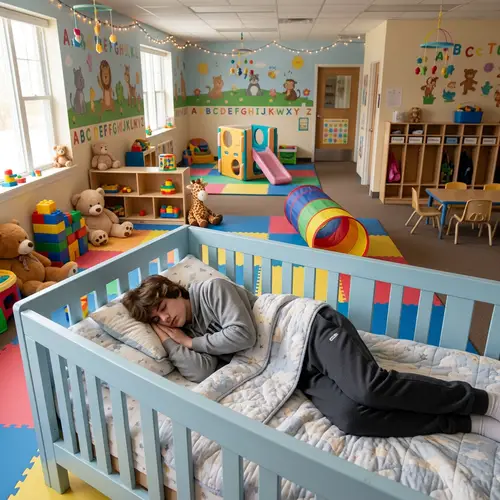 Cozy Toddler Sleep in a Daycare Setting