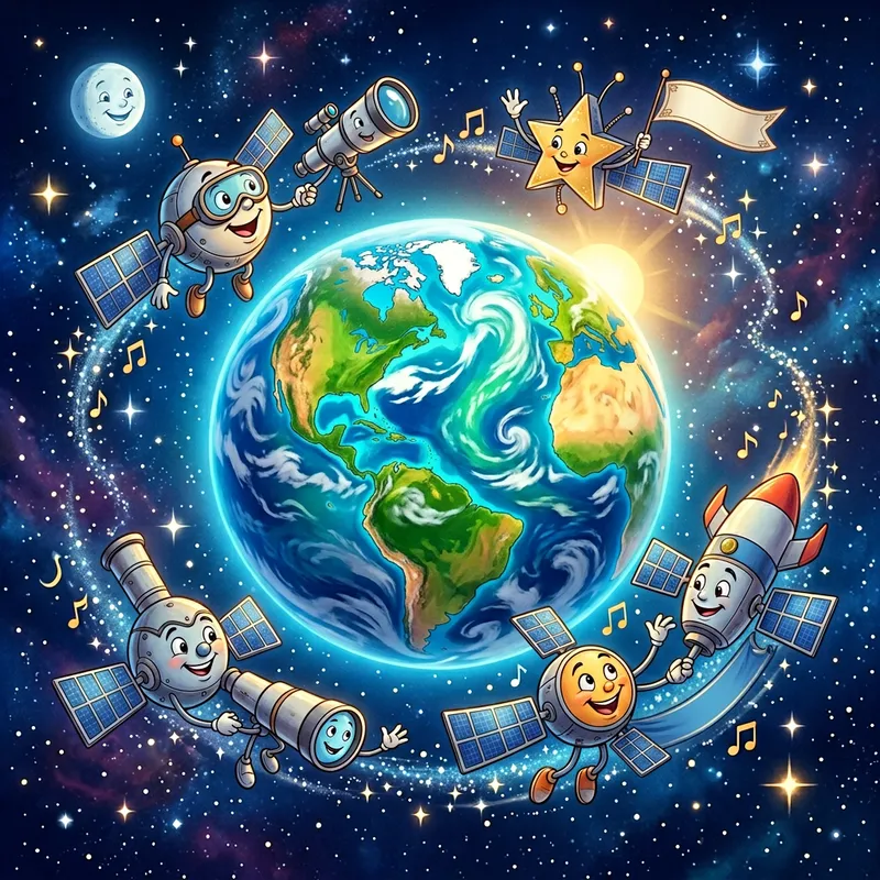 Imaginative Earth Animation | Enchanting Pixar-Style Scene