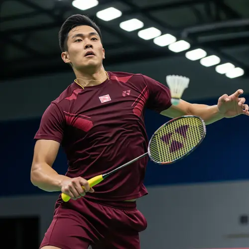 Dark Maroon Badminton Jersey Collection