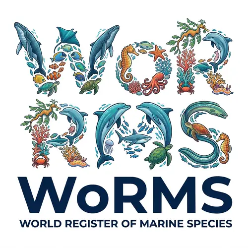 Marine Animal Logo Design for WoRMS