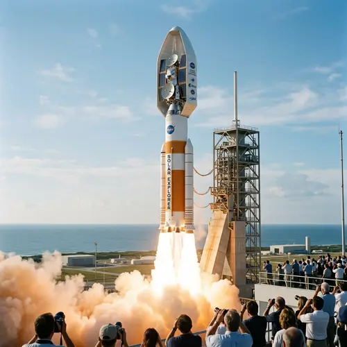 Launch of a Space Probe: Explore Our Solar System