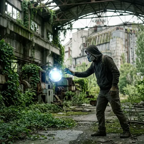 Mysterious Scene at Ruined Nuclear Plant | Nature Reclaims