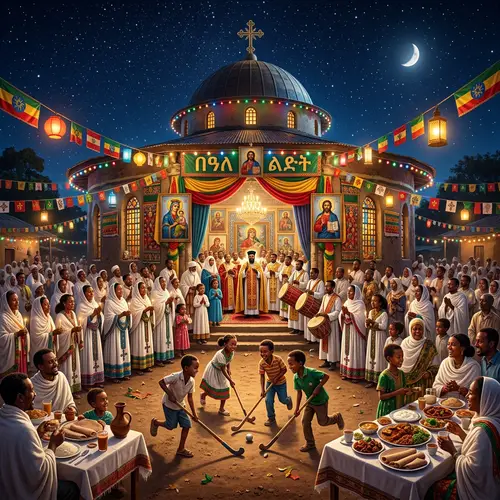 Ethiopian Orthodox Tewahido Christmas Celebration