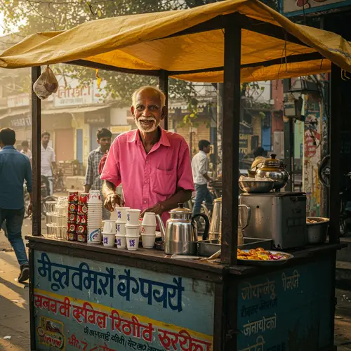 Old Man Selling Tea | Nostalgic Tea Stall Experience
