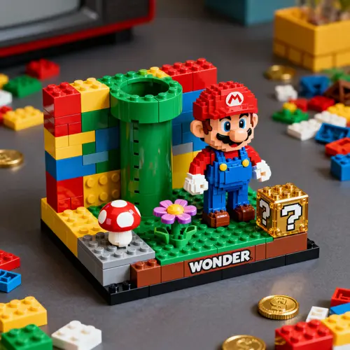Lego Mario Wonder Set - Fun and Adventure
