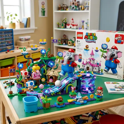 Lego Mario Wonder Set - Fun and Adventure