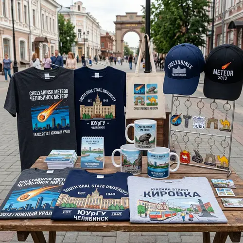 Shop Chelyabinsk Region Merchandise - Landmarks & Symbols