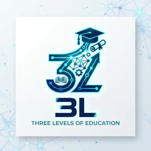 AI Logo Design for 3L - Three Levels of Education