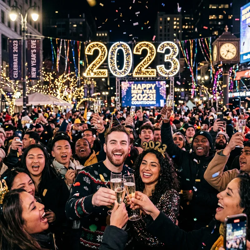 Diverse New Year 2023 Celebration | Joy & Unity Diverse New Year 2023 Celebration | Joy & Unity