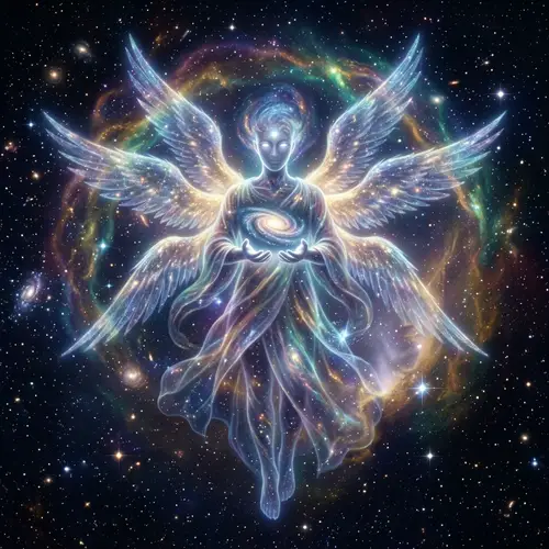 Cosmic Guardian Deity | Benevolent Universe Protector