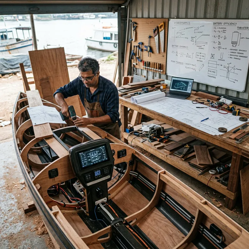 Innovative Man Crafted Ship with Genius Innovative Man Crafted Ship with Genius