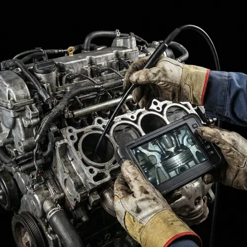 Engine Inspection with Endoscopy - Detailed Overview