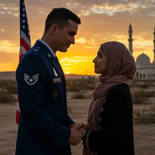 Air Force Officer's Love Story with Muslim Girl