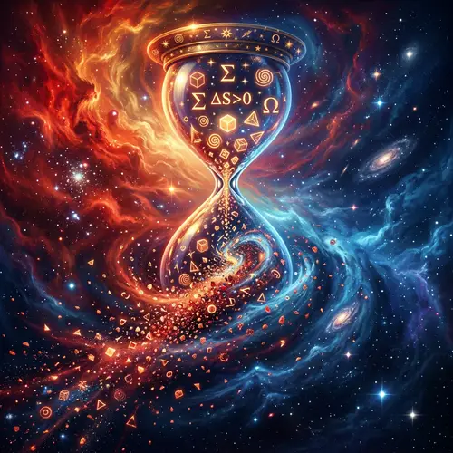 Exploring Entropy's Role in Thermodynamics Art