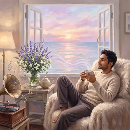 Experience Comfort Through the Five Senses | Serene Sunset, Calming Music, Herbal Tea & More