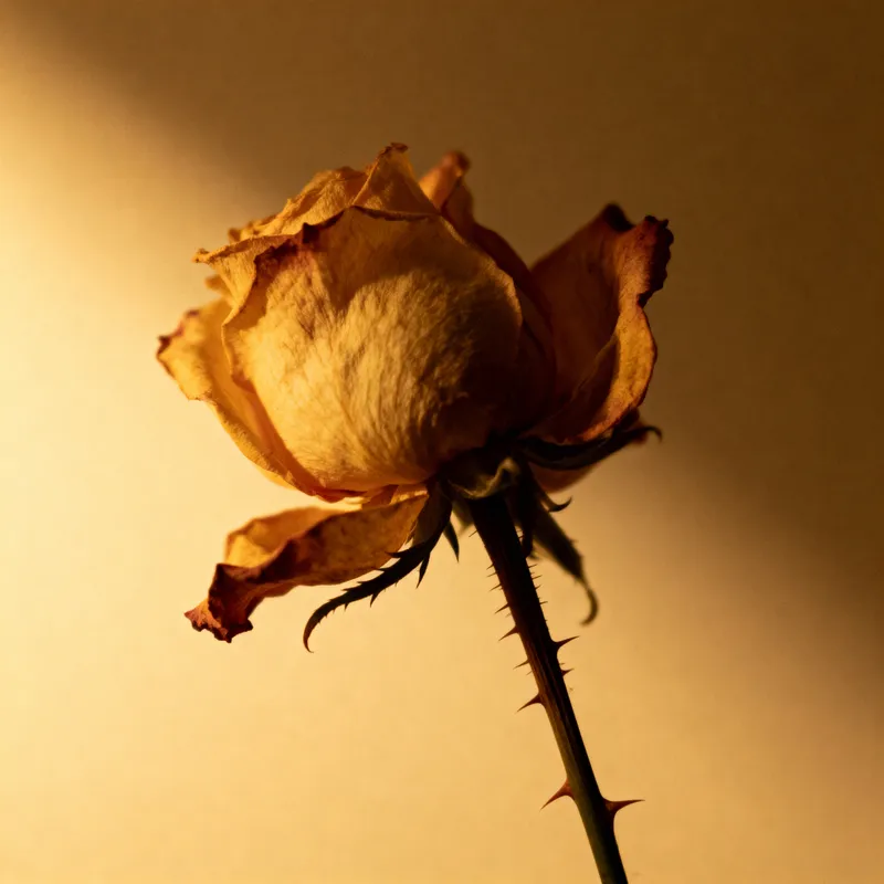 Wilted Rose Album Artwork | Emotive Design