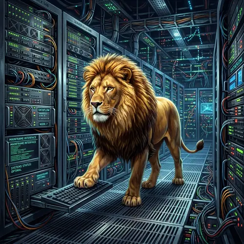 Regal Lion Roaming Data Center - Power of Nature meets Technology