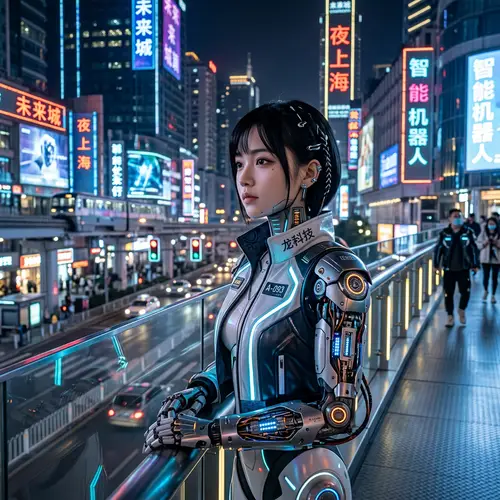 Explore the Charm of the Chinese Robot Girl