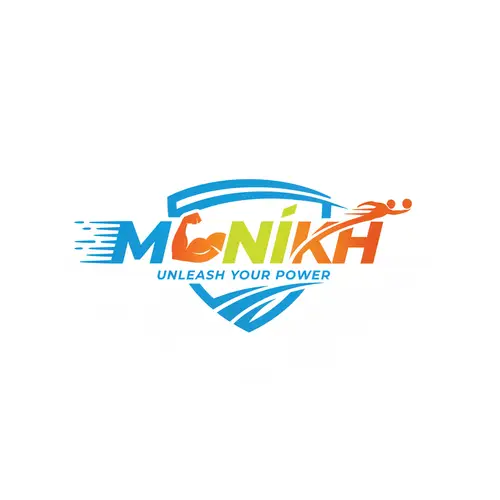 Dynamic Logo Design for MONIKH Sports Apparel