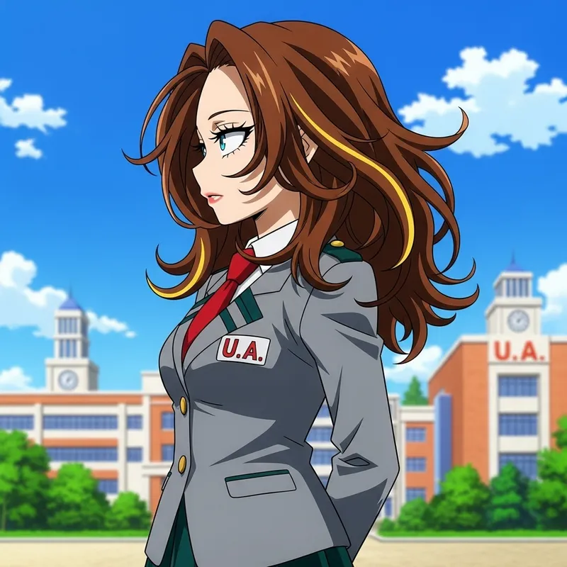 Anime Girl from My Hero Academia - 16 Years Old Anime Girl from My Hero Academia - 16 Years Old