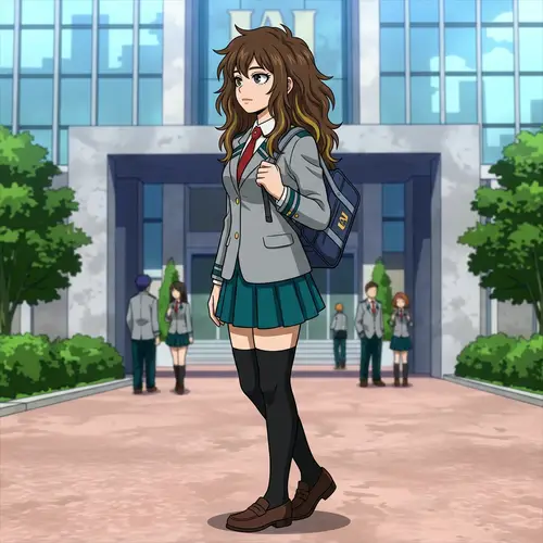 Anime Girl from My Hero Academia - 16 Years Old