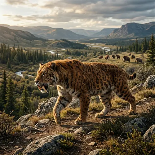 Saber Tooth Tiger: The Prehistoric Predator