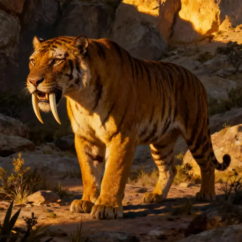Saber Tooth Tiger: The Prehistoric Predator