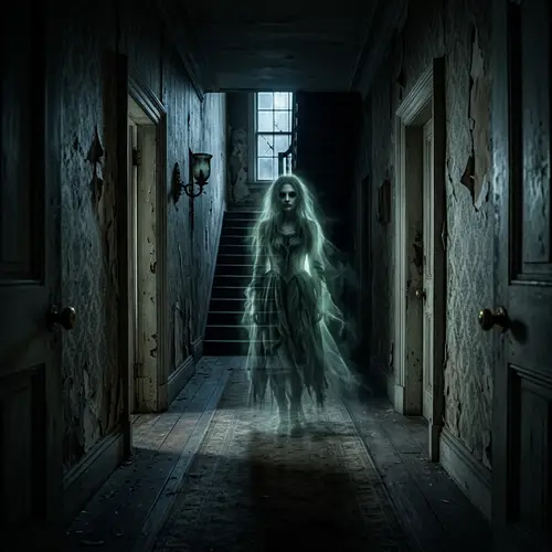 Terrifying Ghosts in Decaying Mansions