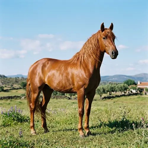 Magnificent Portuguese Lusitano Horse in Dressage | Regal Posture