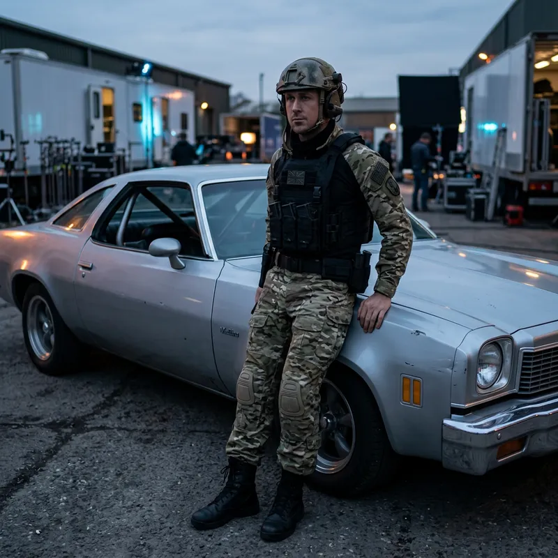 Ryan Gosling in Drive Movie with UK SAS Special Forces Gear