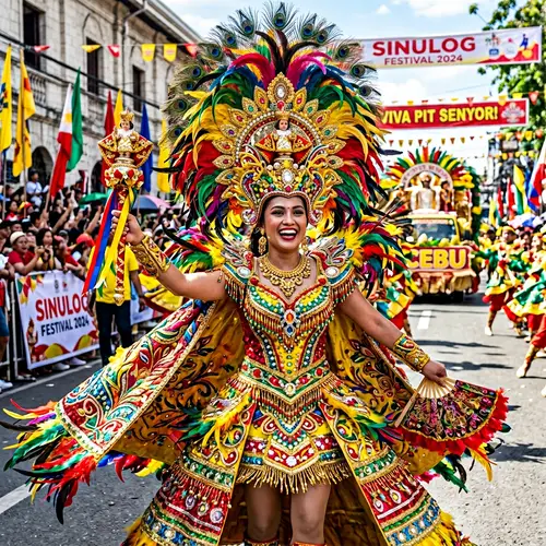 Sinulog Festival Costume & Props in Philippines