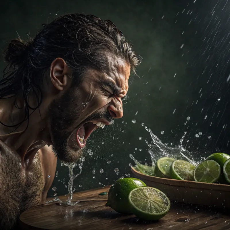 Cinematic Lime Bite: Power & Passion in Detail Cinematic Lime Bite: Power & Passion in Detail