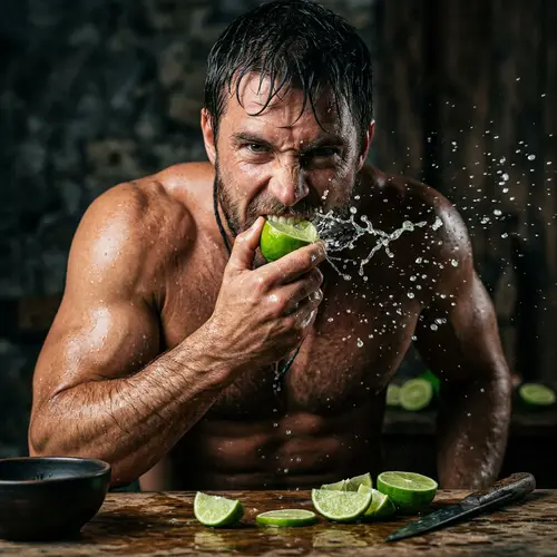 Cinematic Lime Bite: Power & Passion in Detail