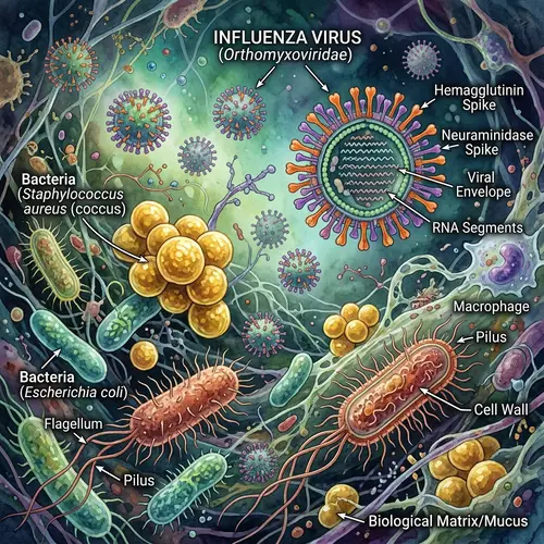 Influenza Virus and Bacteria: Understanding the Differences