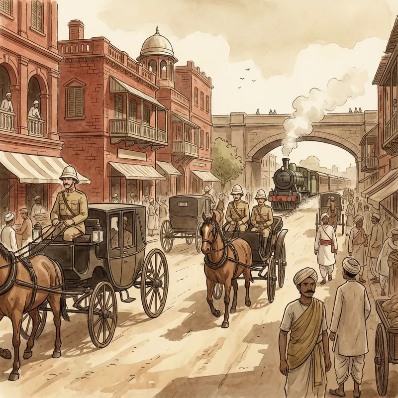 British Era in India: Animated Insights