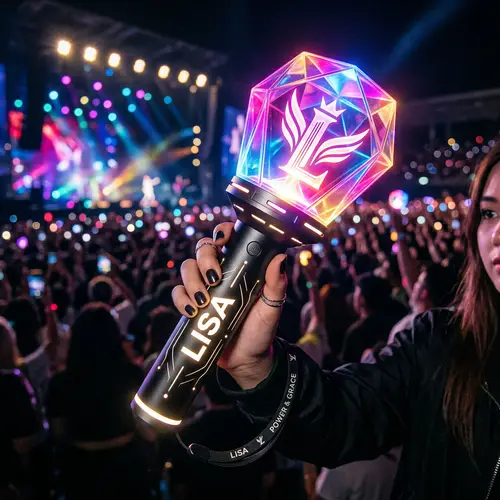 Stylish Lisa Lightstick: Glow in Color
