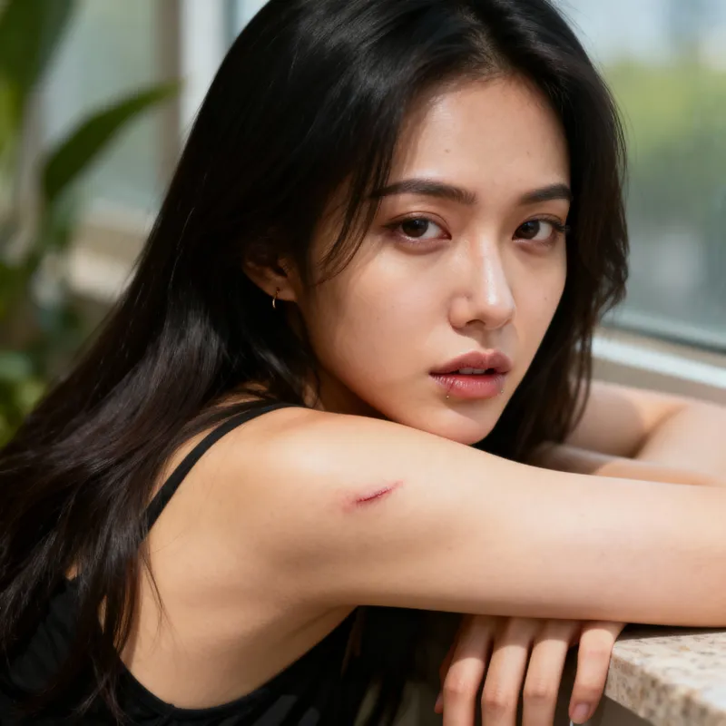 Intense Game Between Grandmother and Grandson