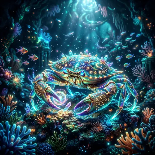 Mystical Crab: A Unique Sea Creature