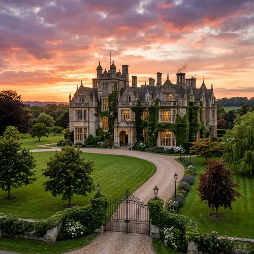 Tranquil Mansion with Elegant Design