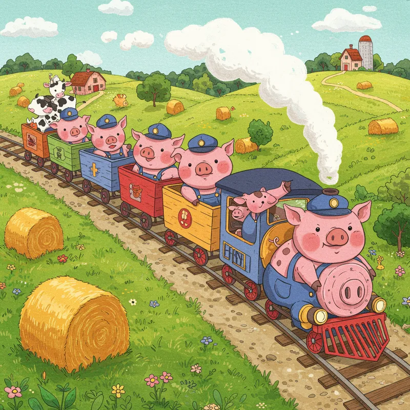 Pigs on Trains: Fun Facts and Images