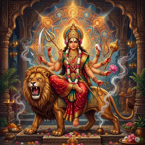 Goddess Durga: Symbol of Strength and Power